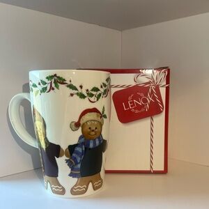 Lenox Gingerbread Holiday Magic mug